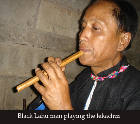 Black Lisu New Year dance