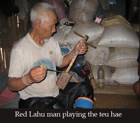 Black Lisu New Year dance