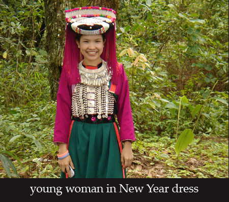 young Lisu woman