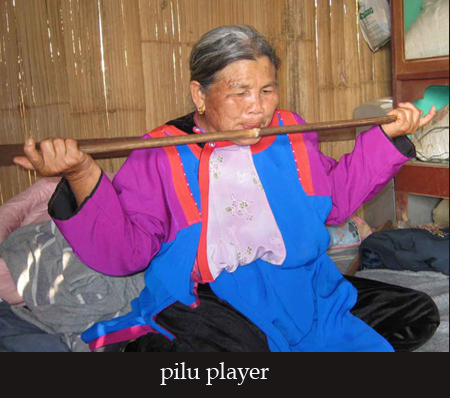 Black Lisu New Year dance